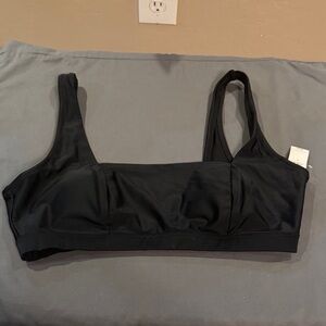 Old Navy Black Bathing Suit Top